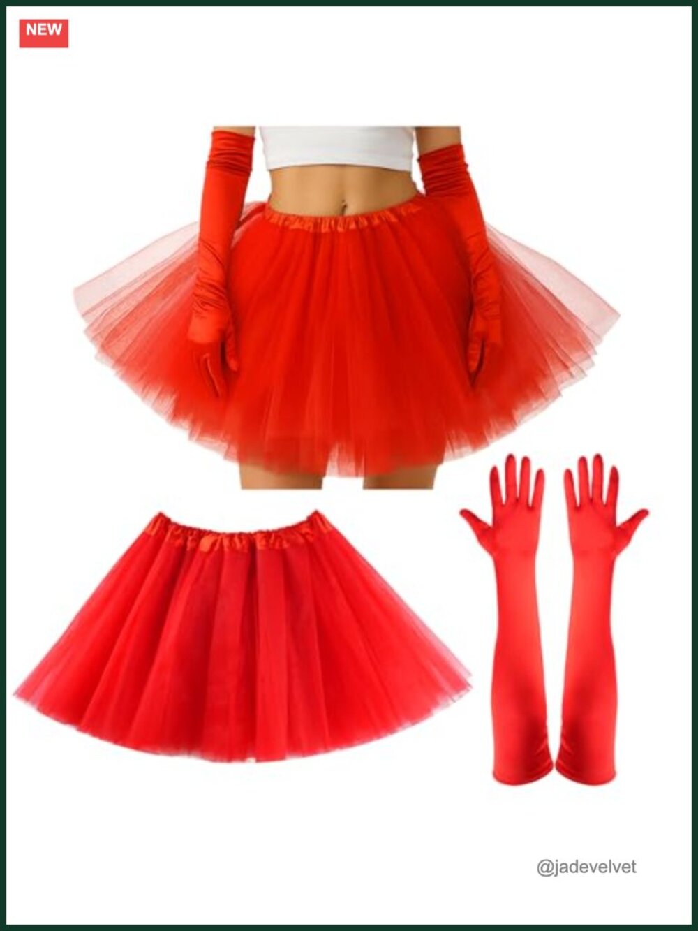 5 Layer Tulle Tutu Bubble Skirt Satin Waistband Costume Dance
